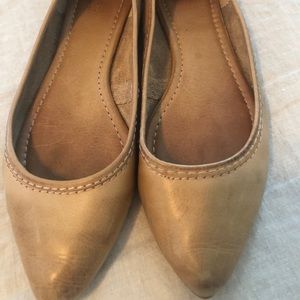 Frye Regina ballet flats (original style) - tan